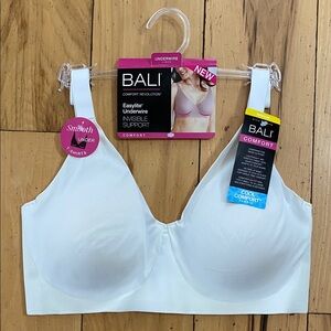 NWT Bali Women's Cool Comfort Easylite Underwire Invisible Support Bra